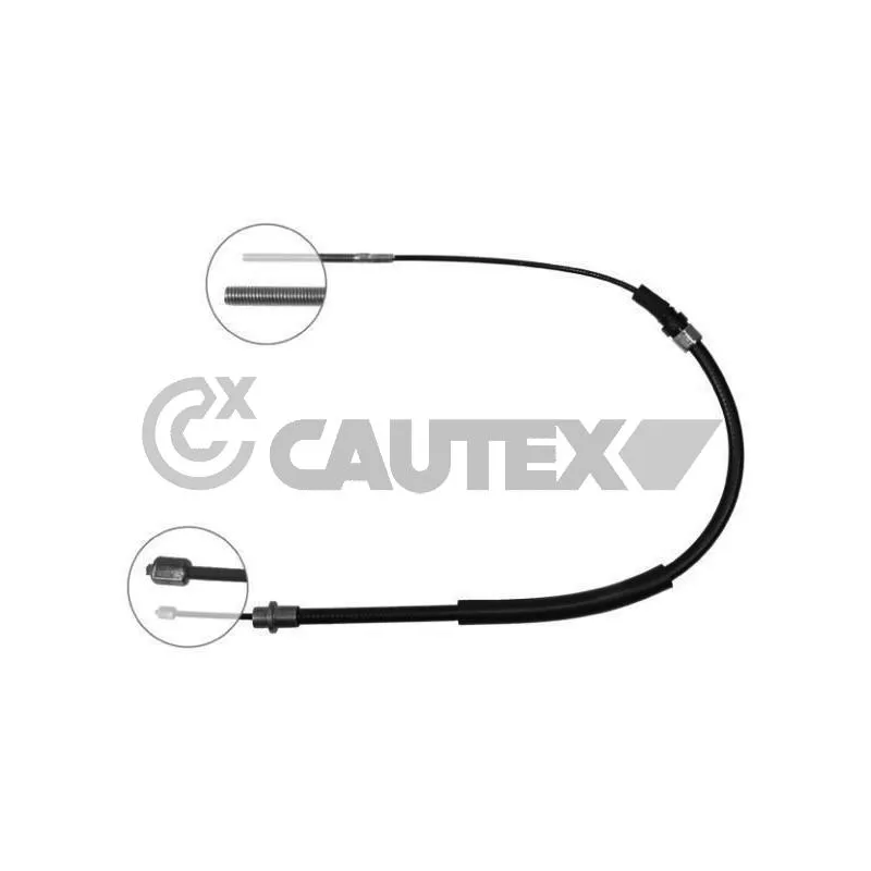 Tirette à câble, frein de stationnement CAUTEX 038241