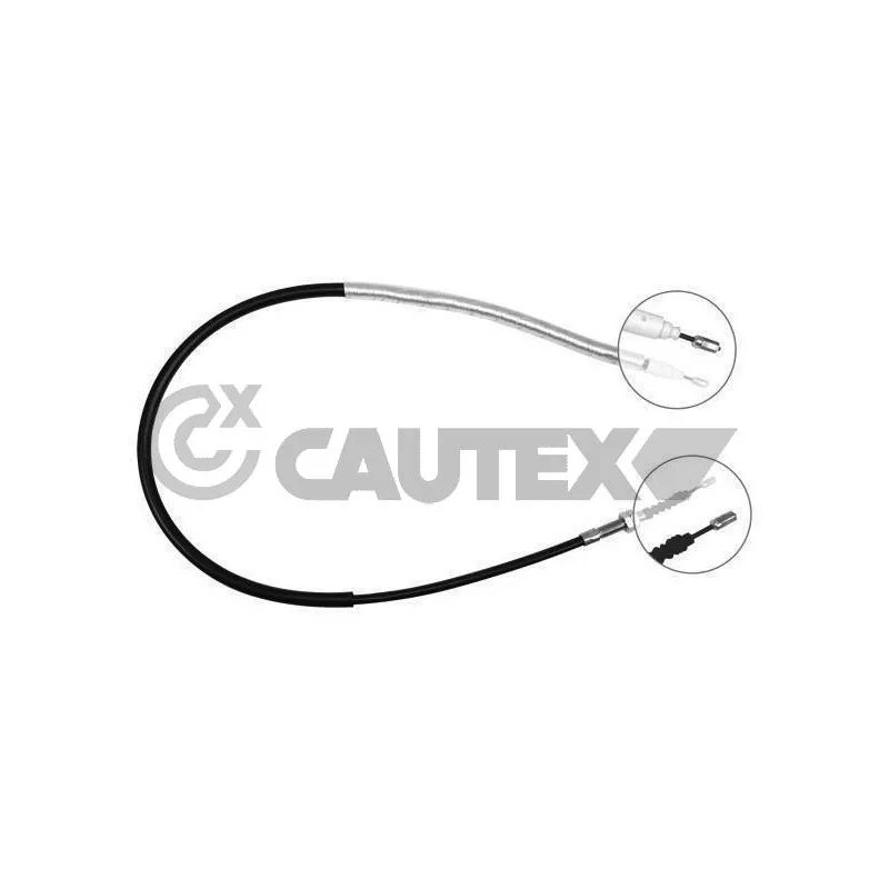 Tirette à câble, frein de stationnement CAUTEX 038256