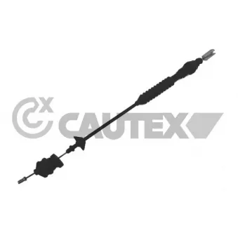 Tirette à câble, commande d'embrayage CAUTEX 038257