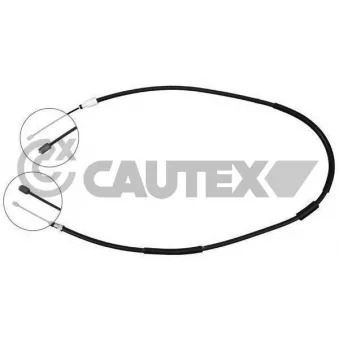 Tirette à câble, frein de stationnement CAUTEX 038273