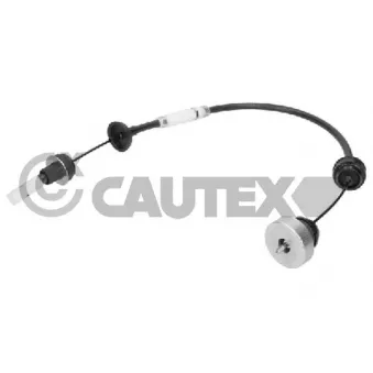 Tirette à câble, commande d'embrayage CAUTEX 038282