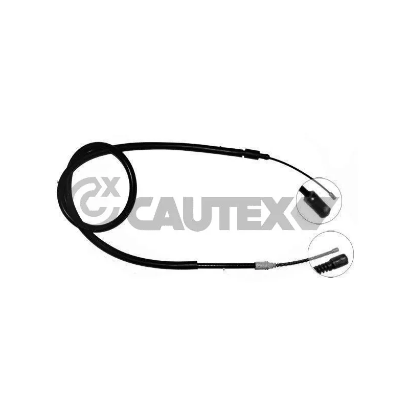 Tirette à câble, frein de stationnement CAUTEX 038283