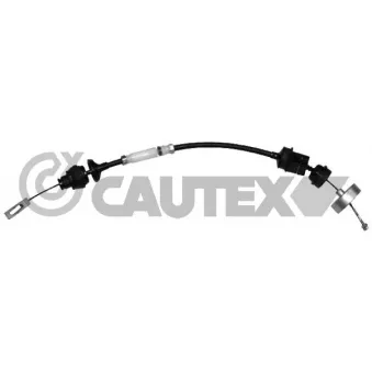 Tirette à câble, commande d'embrayage CAUTEX 038294