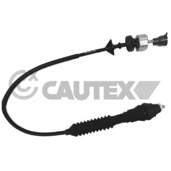 Tirette à câble, commande d'embrayage CAUTEX 038300