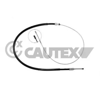 Tirette à câble, frein de stationnement CAUTEX 038302