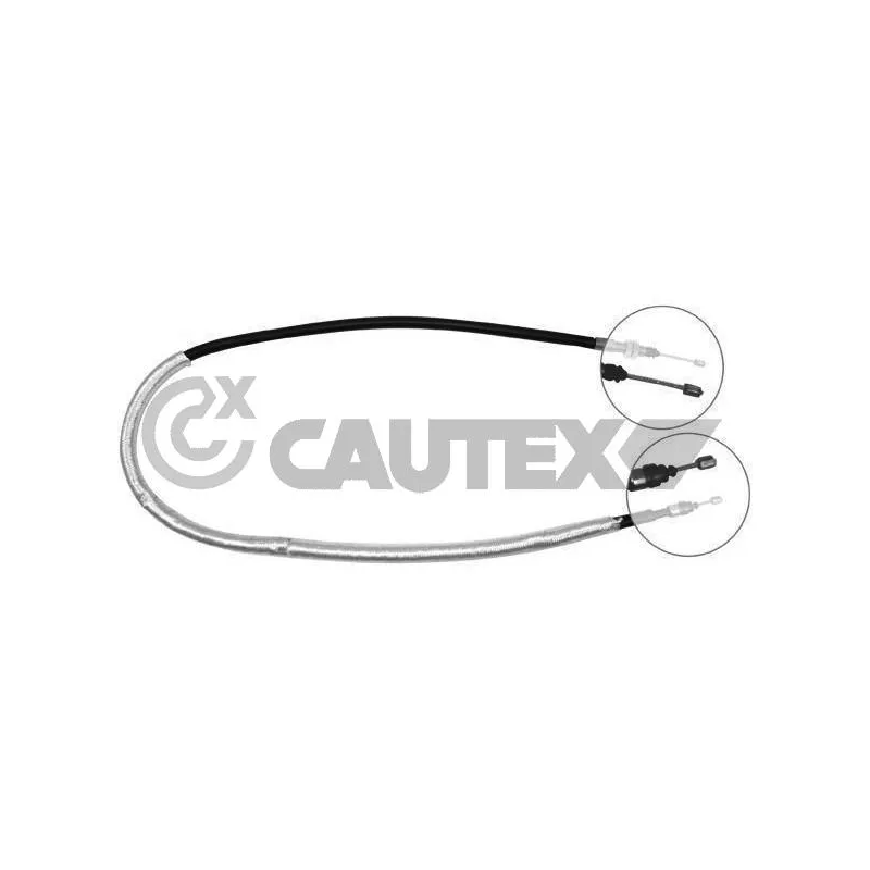 Tirette à câble, frein de stationnement CAUTEX 038307