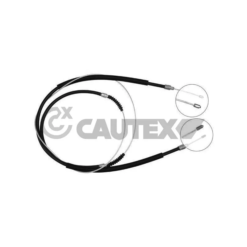 Tirette à câble, frein de stationnement CAUTEX 038308