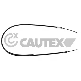 Tirette à câble, frein de stationnement CAUTEX 038311