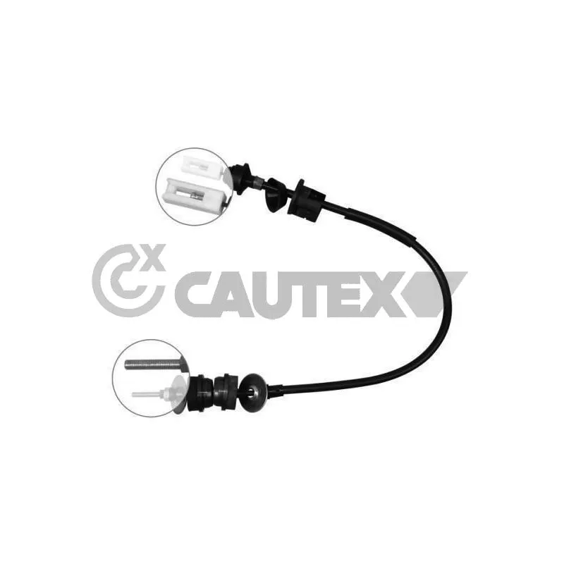 Tirette à câble, commande d'embrayage CAUTEX 038403