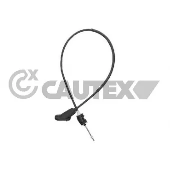 Tirette à câble, commande d'embrayage CAUTEX 038437