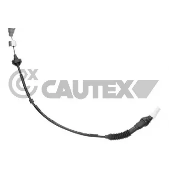 Tirette à câble, commande d'embrayage CAUTEX 038450