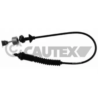 Tirette à câble, commande d'embrayage CAUTEX 038452