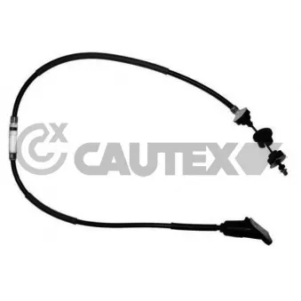 Tirette à câble, commande d'embrayage CAUTEX 038459