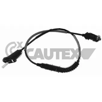 Tirette à câble, commande d'embrayage CAUTEX 038460