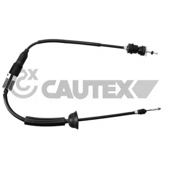 Tirette à câble, commande d'embrayage CAUTEX 038462