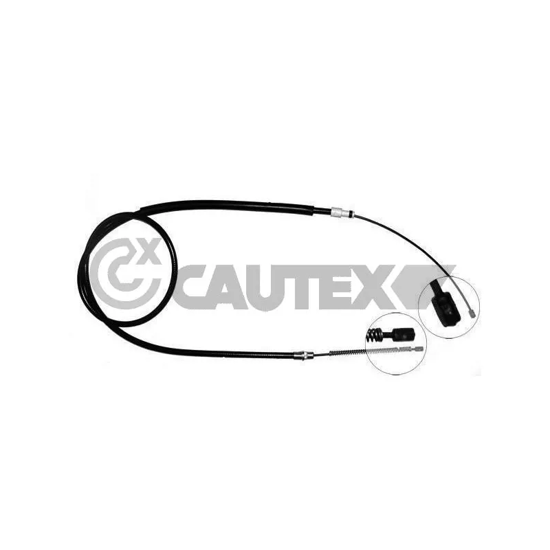 Tirette à câble, frein de stationnement CAUTEX 038472