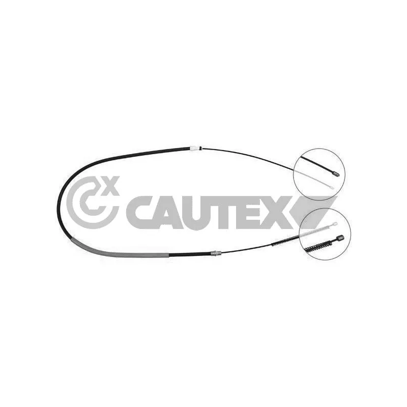 Tirette à câble, frein de stationnement CAUTEX 038473