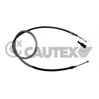 Tirette à câble, frein de stationnement CAUTEX 038476