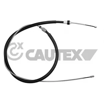 Tirette à câble, frein de stationnement CAUTEX 038487