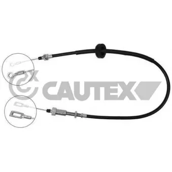 Tirette à câble, frein de stationnement CAUTEX 038499