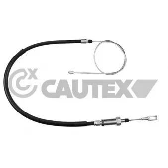 Tirette à câble, frein de stationnement CAUTEX 038501