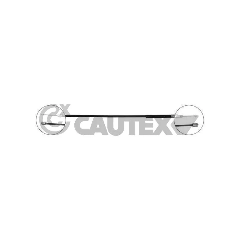 Tirette à câble, frein de stationnement CAUTEX 038507