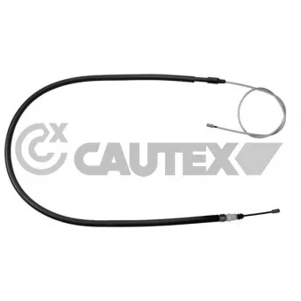 Tirette à câble, frein de stationnement CAUTEX 038515