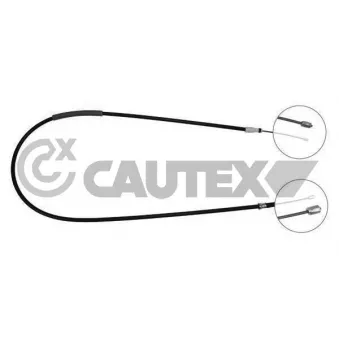 Tirette à câble, frein de stationnement CAUTEX 038518