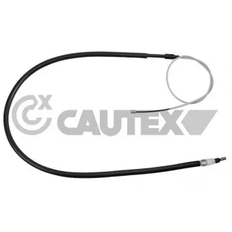Tirette à câble, frein de stationnement CAUTEX 038519