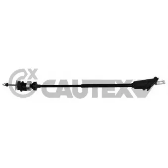 Câble flexible de commande de compteur CAUTEX 038521