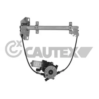 Lève-vitre arrière gauche CAUTEX 067037