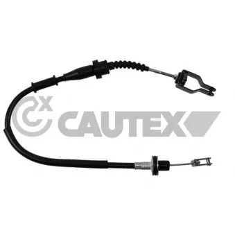 Tirette à câble, commande d'embrayage CAUTEX 069011