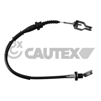 Tirette à câble, commande d'embrayage CAUTEX 069012