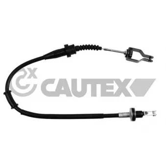 Tirette à câble, commande d'embrayage CAUTEX 069013
