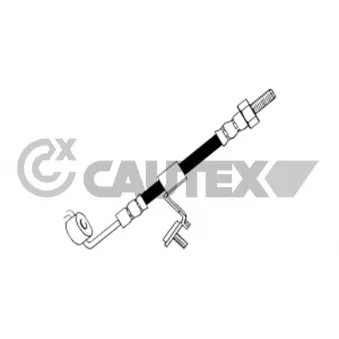 Flexible de frein avant gauche CAUTEX 080057