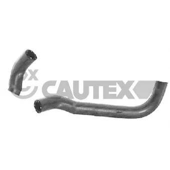 Tuyauterie, vanne EGR CAUTEX 081062