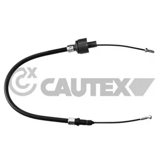 Tirette à câble, commande d'embrayage CAUTEX 081313