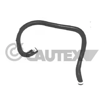 Tuyau, échangeur de chaleur (chauffage) CAUTEX 086090