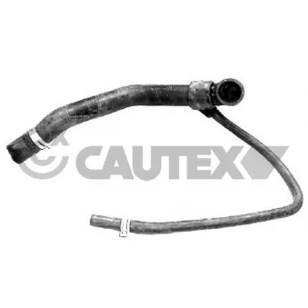 Durite de radiateur CAUTEX 086396