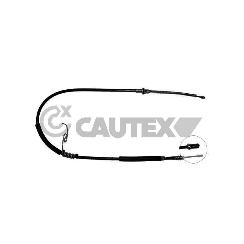 Tirette à câble, frein de stationnement CAUTEX 088002