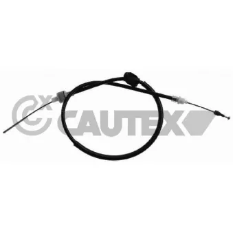 Tirette à câble, commande d'embrayage CAUTEX 088003