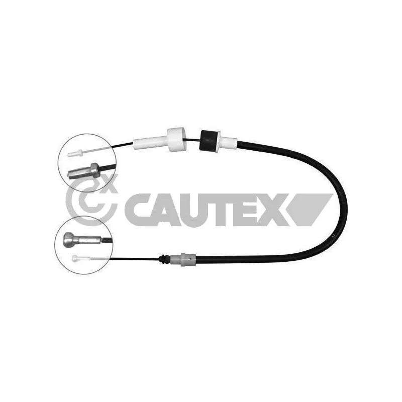 Tirette à câble, commande d'embrayage CAUTEX 088045