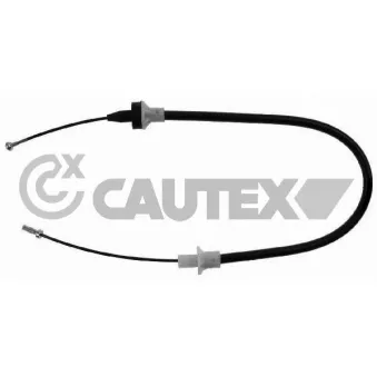 Tirette à câble, commande d'embrayage CAUTEX 088047