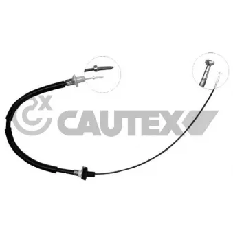 Tirette à câble, commande d'embrayage CAUTEX 088048