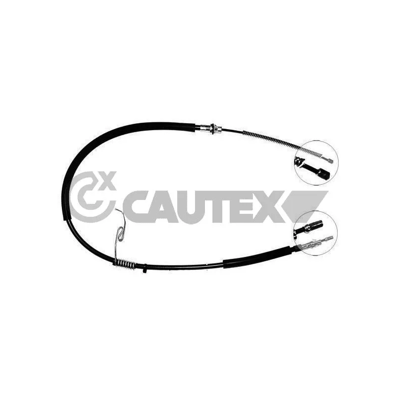Tirette à câble, frein de stationnement CAUTEX 088052
