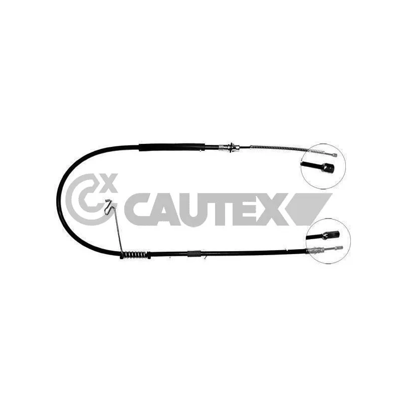 Tirette à câble, frein de stationnement CAUTEX 088054