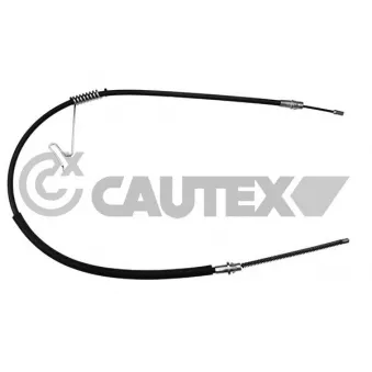 Tirette à câble, frein de stationnement CAUTEX 088074