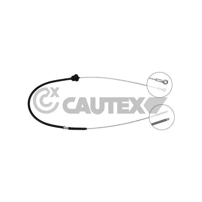 Tirette à câble, frein de stationnement CAUTEX 105153