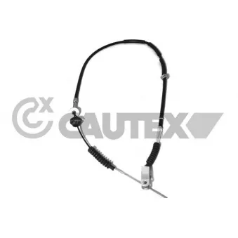 Tirette à câble, commande d'embrayage CAUTEX 105976