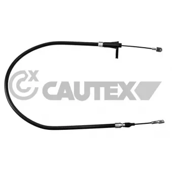 Tirette à câble, frein de stationnement CAUTEX 108000